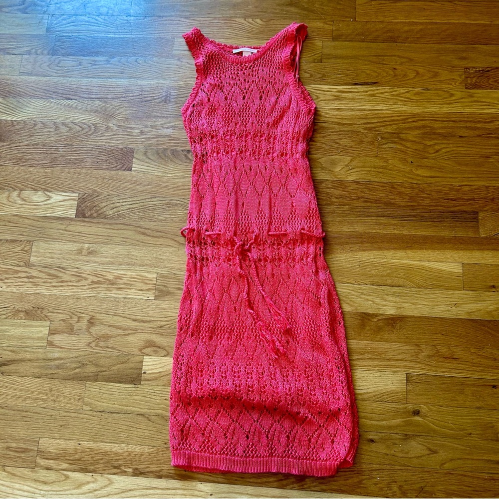 Victoria’s Secret Corral Crochet Lined Dress in Women’s Small